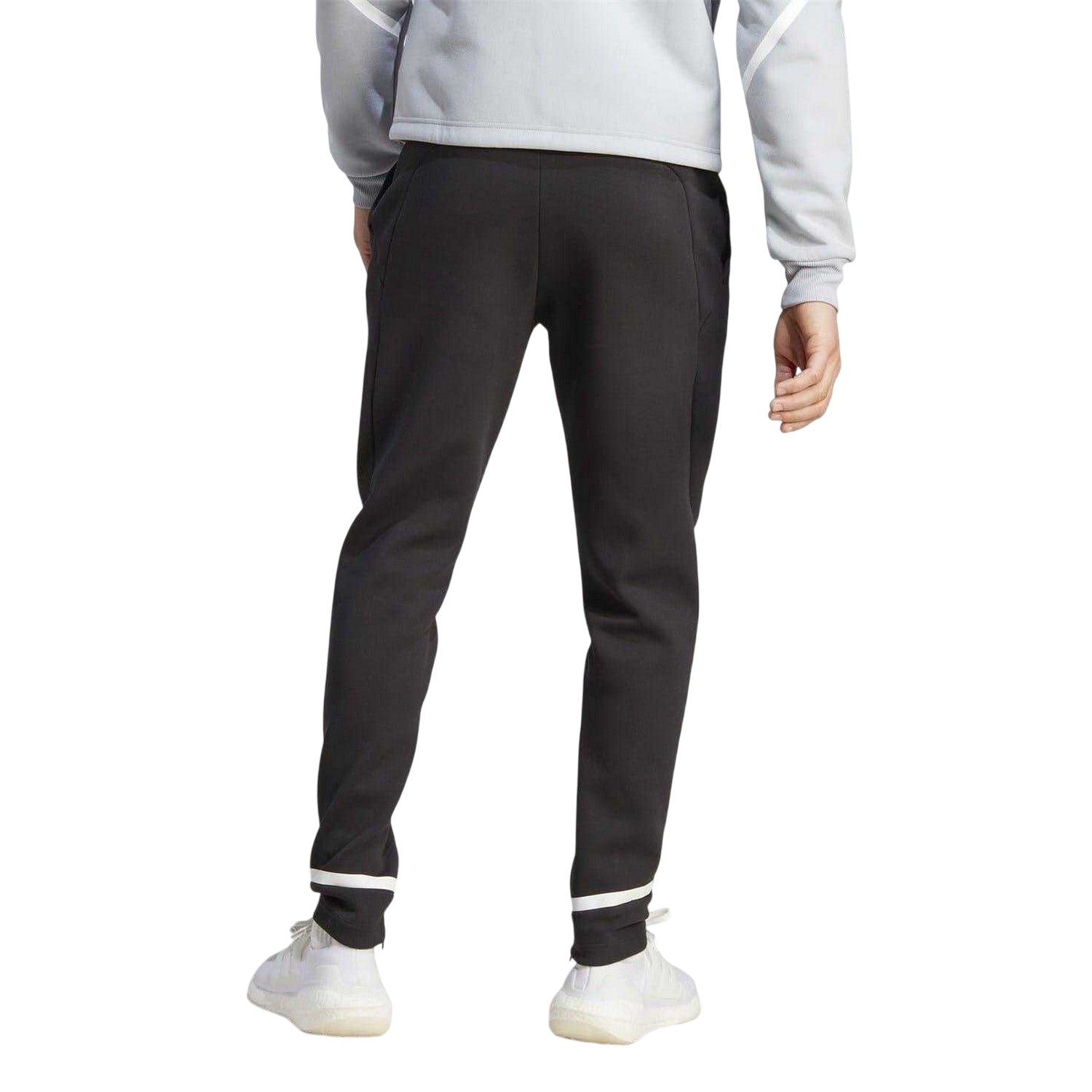 Black - Back - Adidas Mens Gameday 2023 2024 Juventus FC Tracksuit Bottoms
