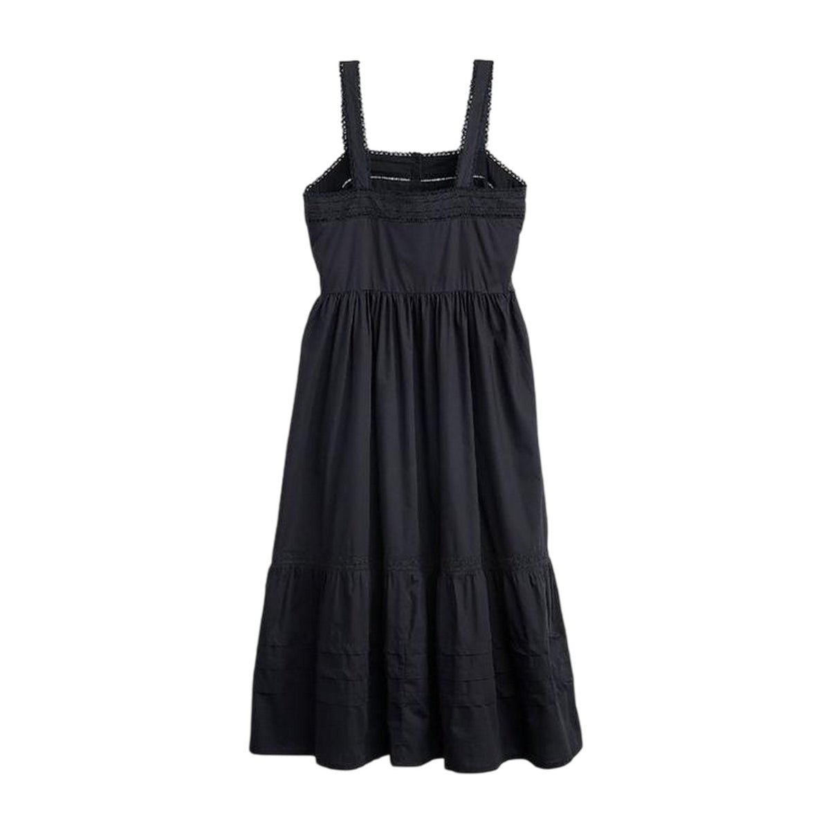 Caviar - Back - Levis Womens-Ladies Square Neck Sleeveless Midi Dress