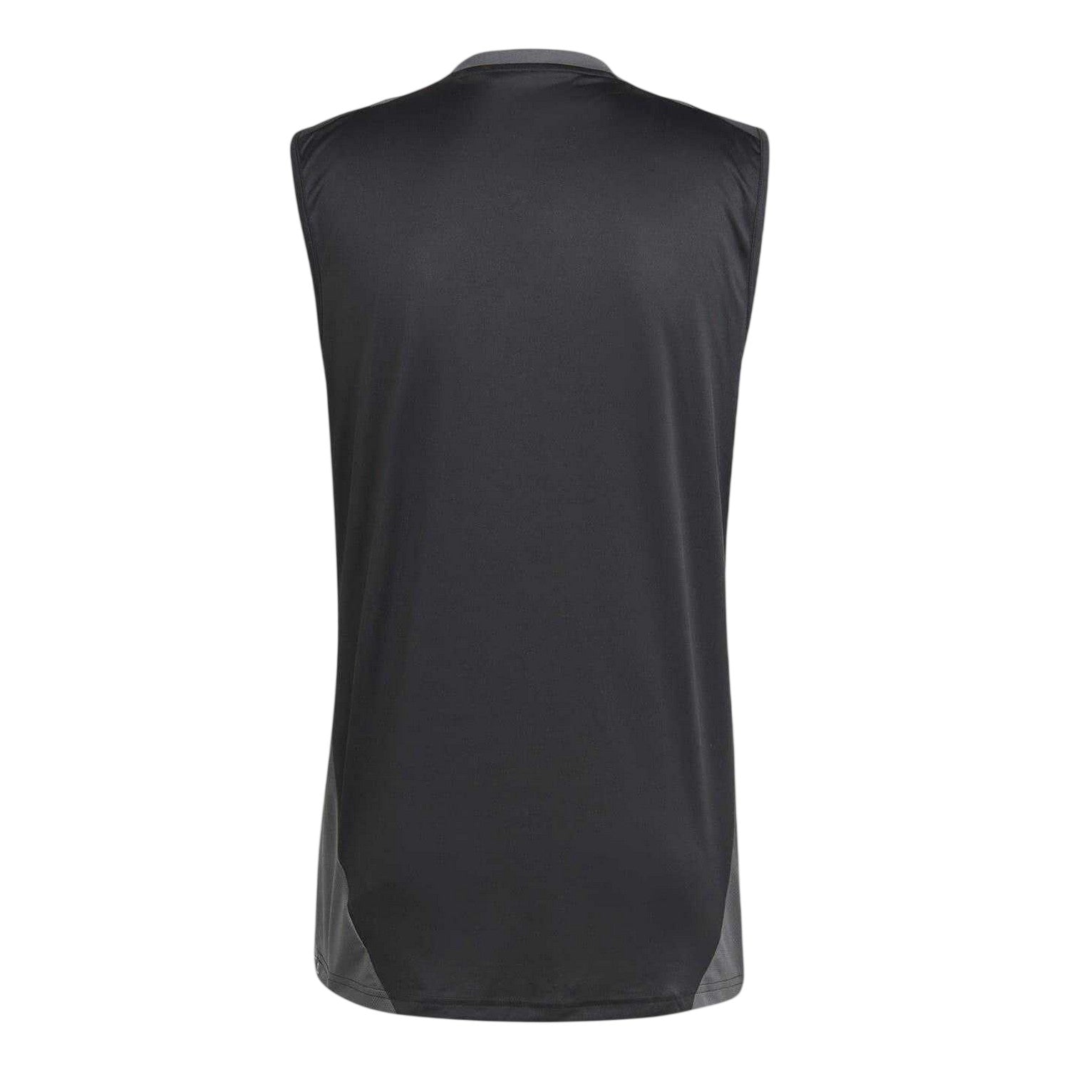Black-Dark Grey - Back - Adidas Mens Tiro 24 Competition Sleeveless Training Jersey