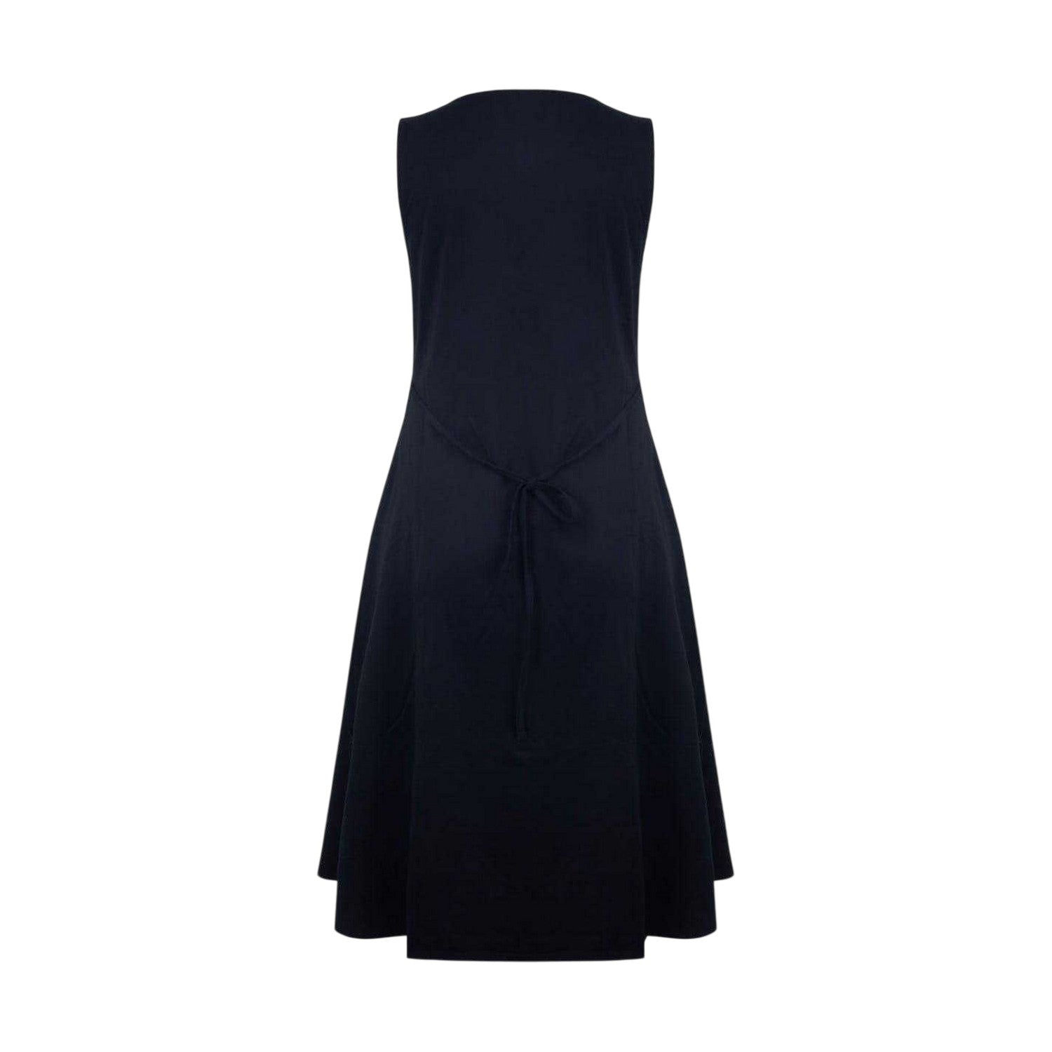 Black - Back - SoulCal Womens-Ladies V Neck Sleeveless Midi Dress