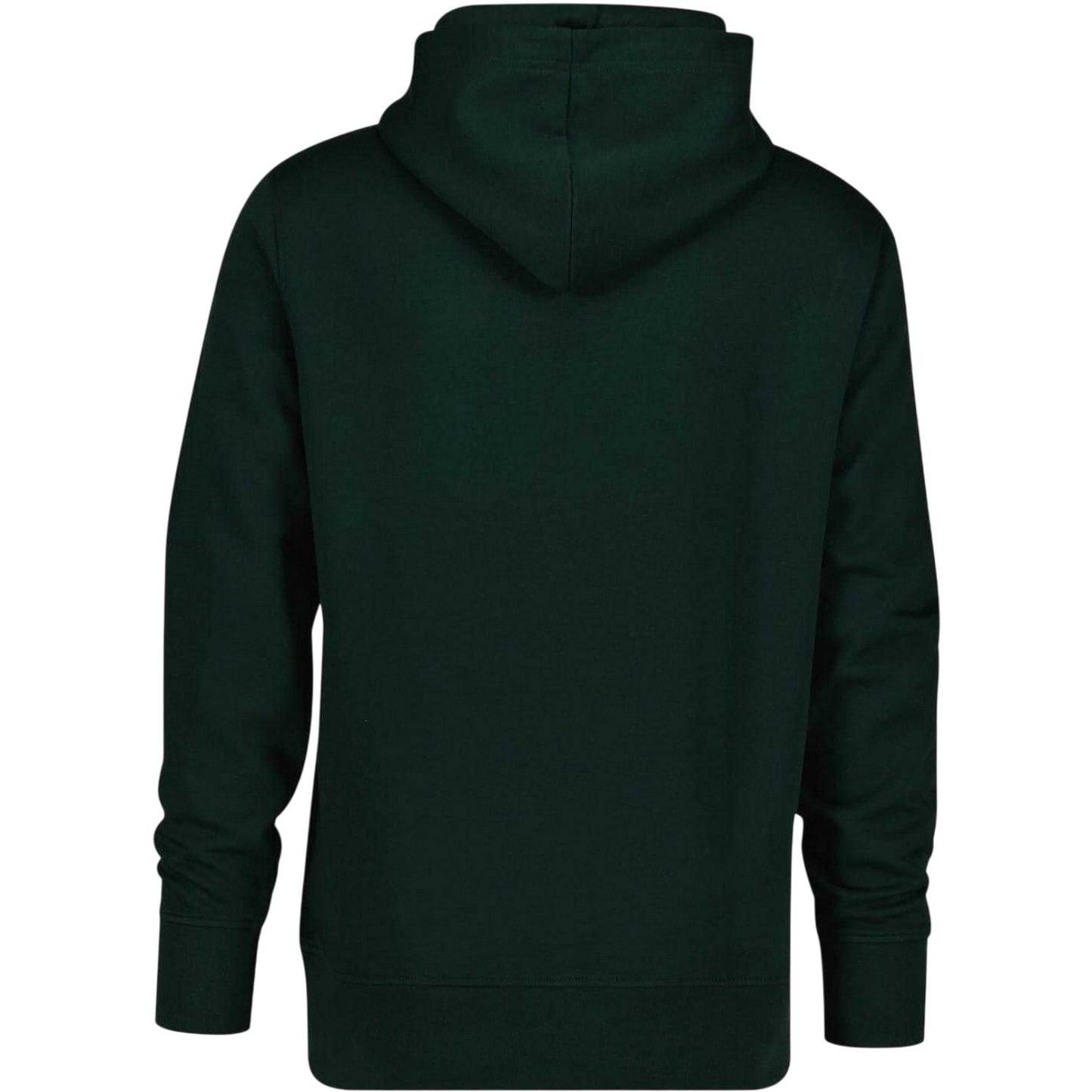 Tartan Green - Back - Gant Mens 1949 Graphic Print Drawstring Hoodie