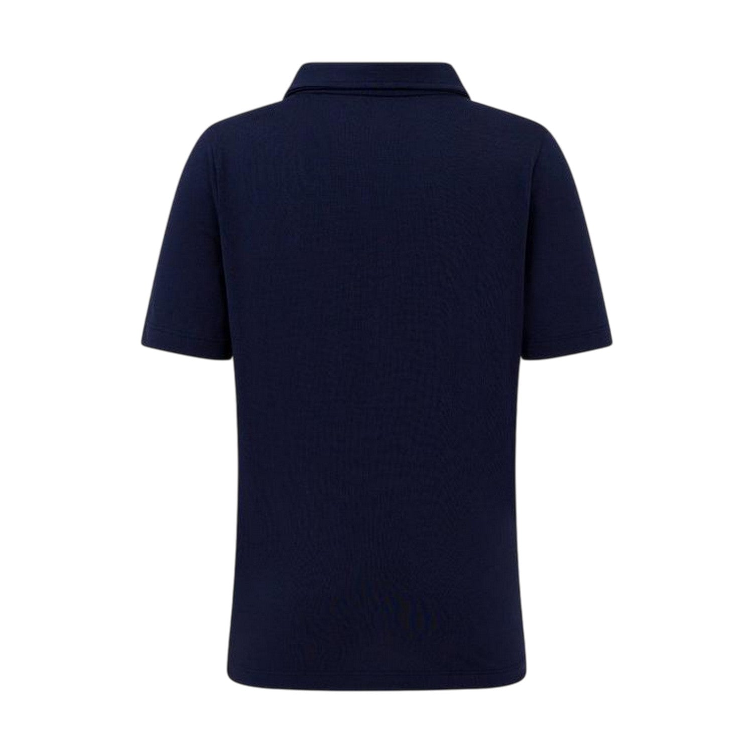 Peacoat - Back - Castore Childrens-Kids Chest Logo Short-Sleeved Polo Shirt