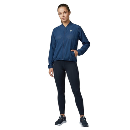 Blue - Side - Head Womens-Ladies Lizzy Logo Jacket