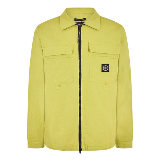 Lime - Front - Marshall Artist Mens Full Zip Overshirt