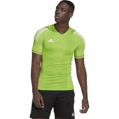 Green - Side - Adidas Mens Trio 23 Pro Goalkeeper Jersey