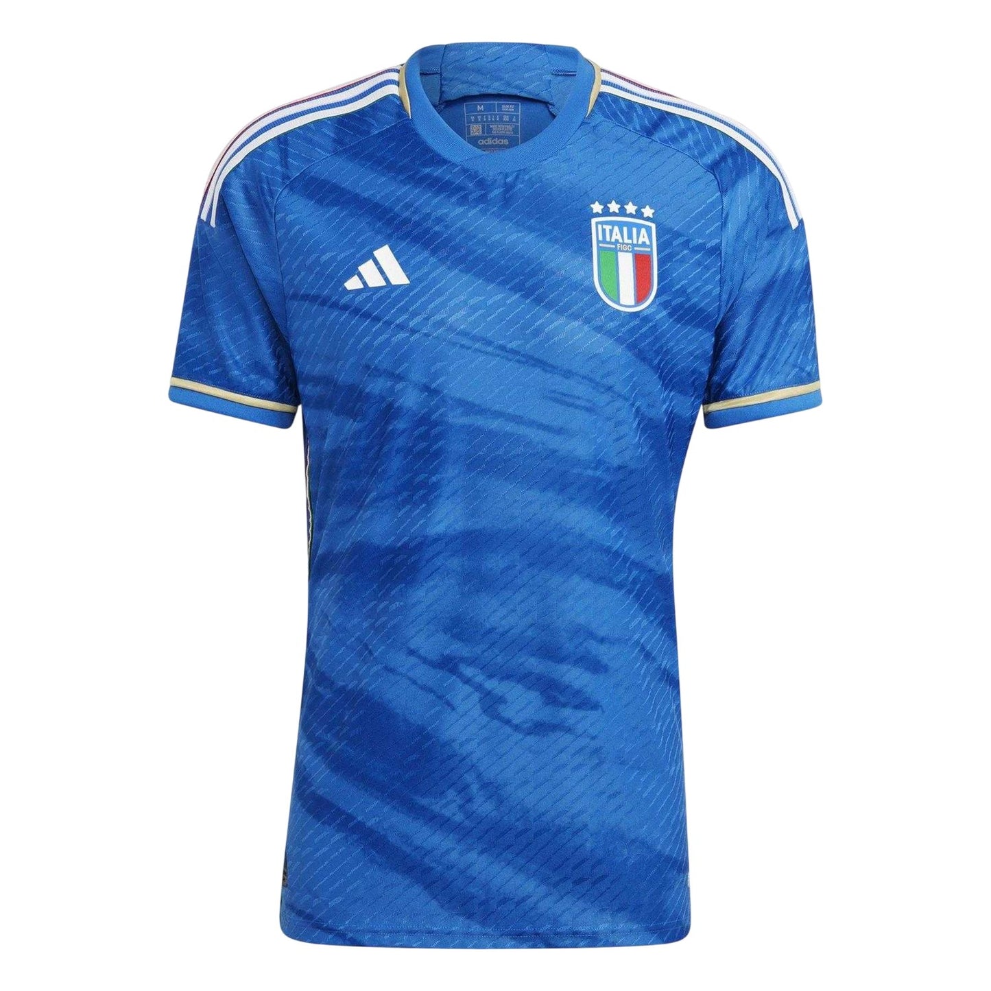 Blue - Front - Adidas Mens 26 Italy Home Jersey