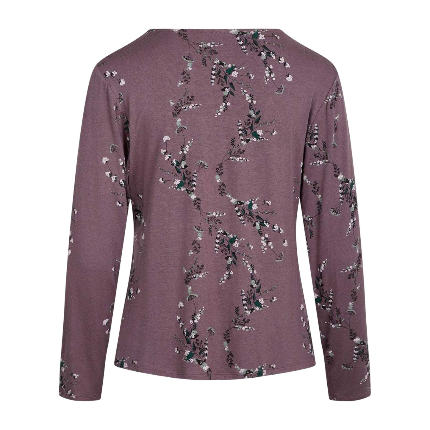 Purple - Back - CCDK Copenhagen Womens-Ladies Jordan Flowers T-Shirt