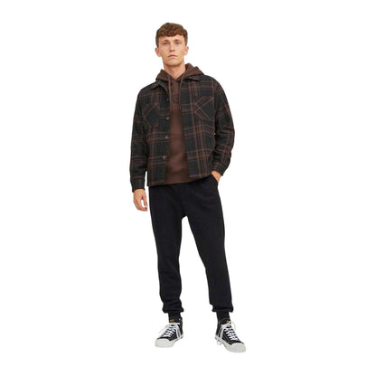 Black - Side - Jack And Jones Mens Bradley Jogging Bottoms