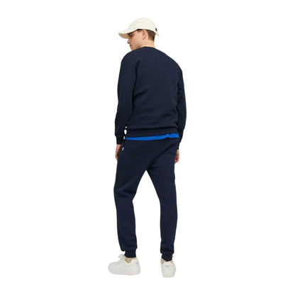 Navy Blazer - Back - Jack And Jones Mens Bradley Jogging Bottoms