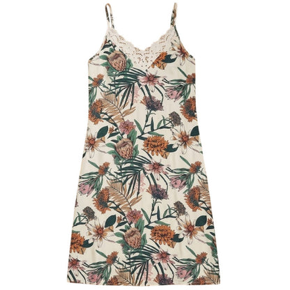 Snow White - Front - CCDK Copenhagen Womens-Ladies Melissa Protea Lace Detail Slip Dress
