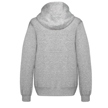Grey Marl - Back - Slazenger Mens Polycotton Full Zip Hoodie