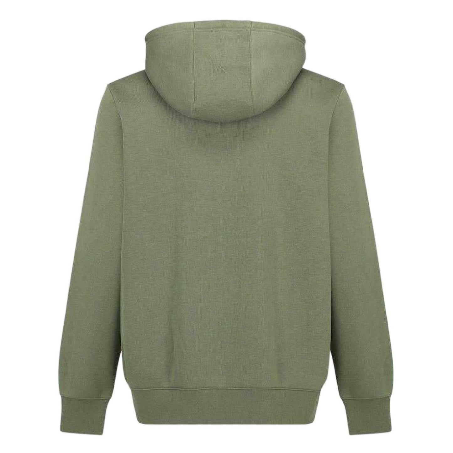 Khaki - Back - Slazenger Mens Polycotton Full Zip Hoodie