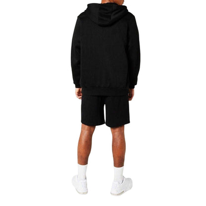 Black - Back - Slazenger Mens Polycotton Full Zip Hoodie