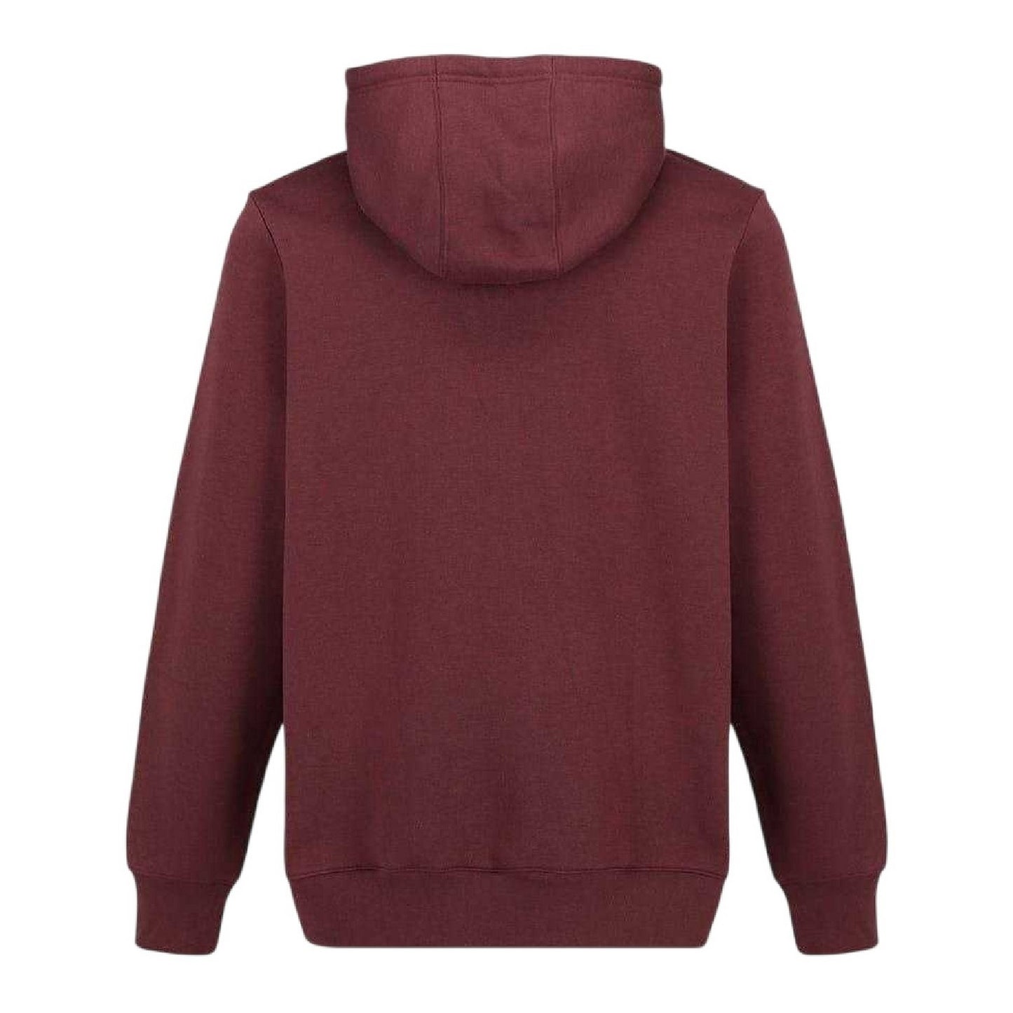 Burgundy - Back - Slazenger Mens Polycotton Full Zip Hoodie