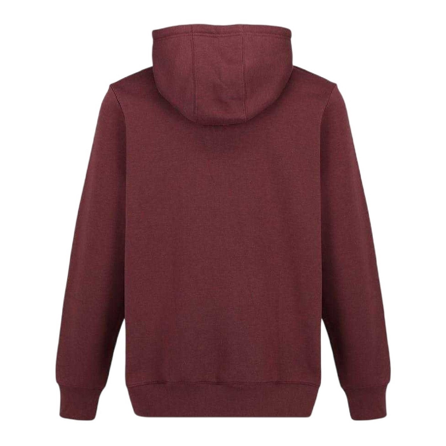 Burgundy - Back - Slazenger Mens Polycotton Full Zip Hoodie