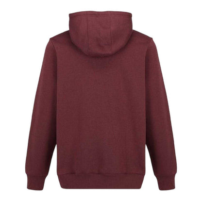 Burgundy - Back - Slazenger Mens Polycotton Full Zip Hoodie