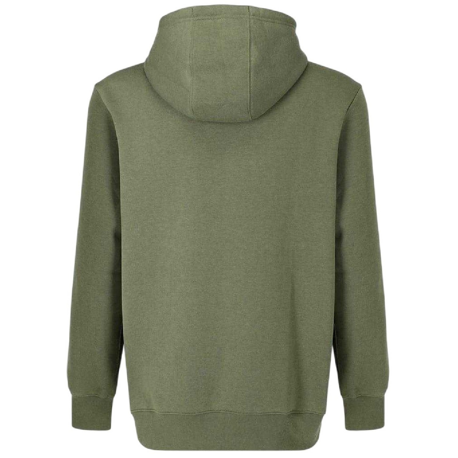 Khaki - Back - Slazenger Mens Fleece Hoodie