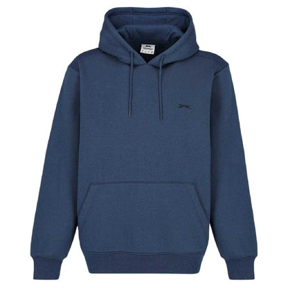 Steel Blue - Front - Slazenger Mens Fleece Hoodie
