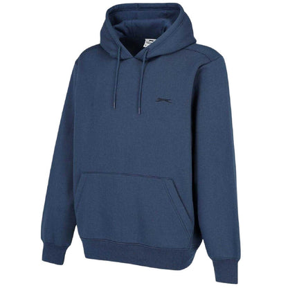 Steel Blue - Side - Slazenger Mens Fleece Hoodie