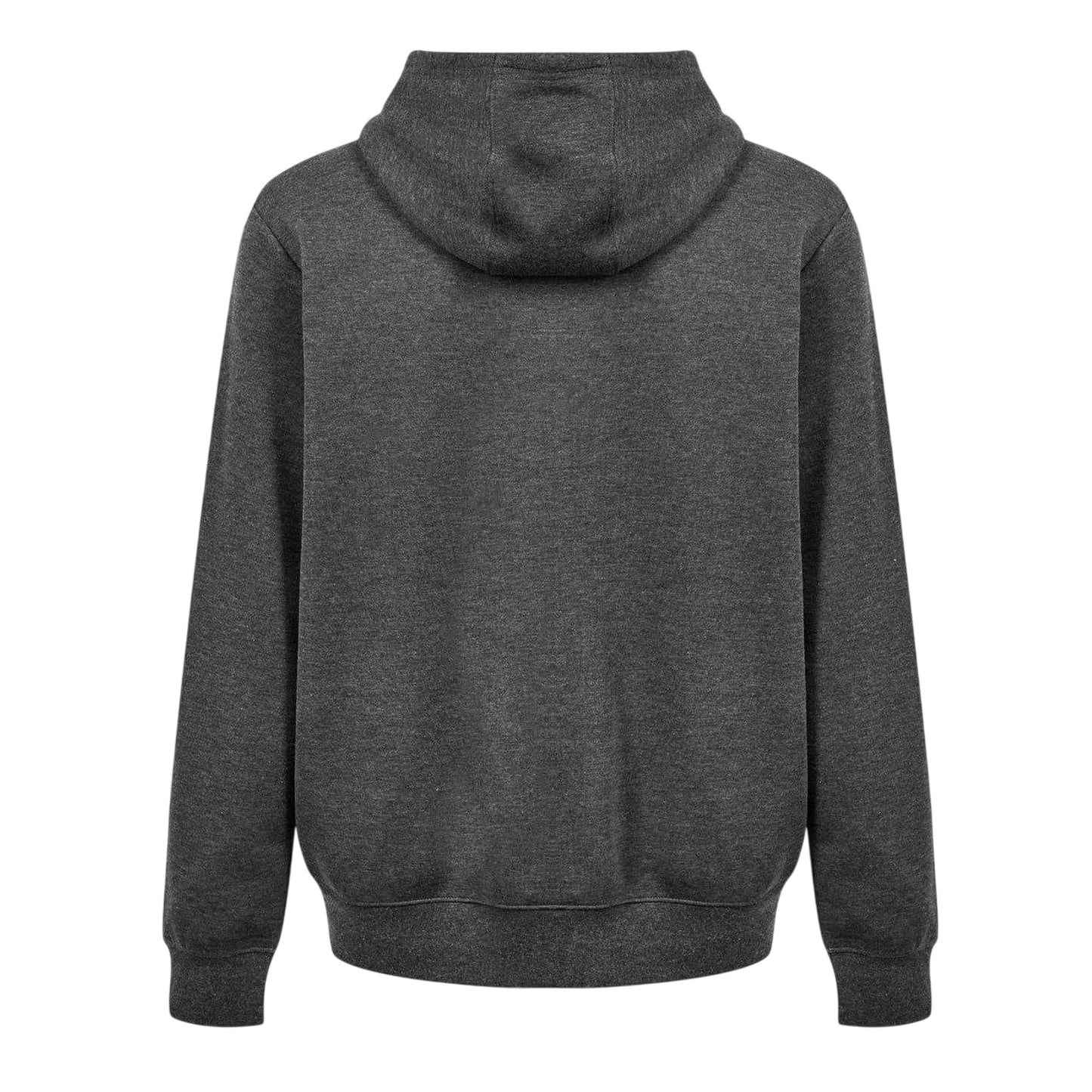 Charcoal Marl - Back - Slazenger Mens Fleece Hoodie