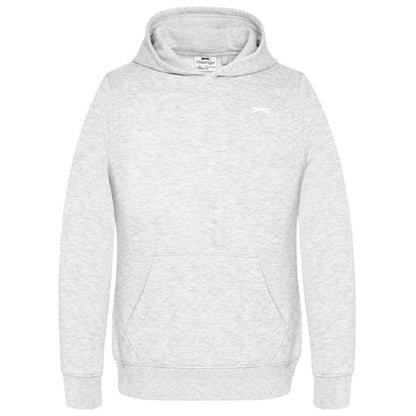 Grey Marl - Front - Slazenger Mens Fleece Hoodie