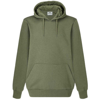 Khaki - Front - Slazenger Mens Fleece Hoodie