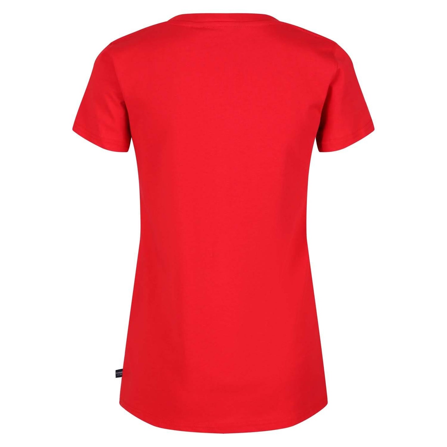 Red - Back - Regatta Womens-Ladies Filandra VI Text Coolweave T-Shirt
