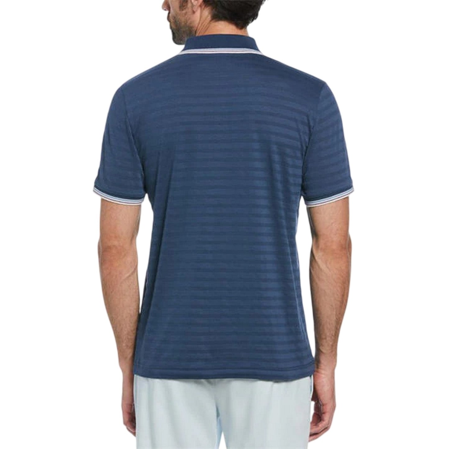 Sargasso Sea - Back - Original Penguin Mens Tipped Regular Polo Shirt