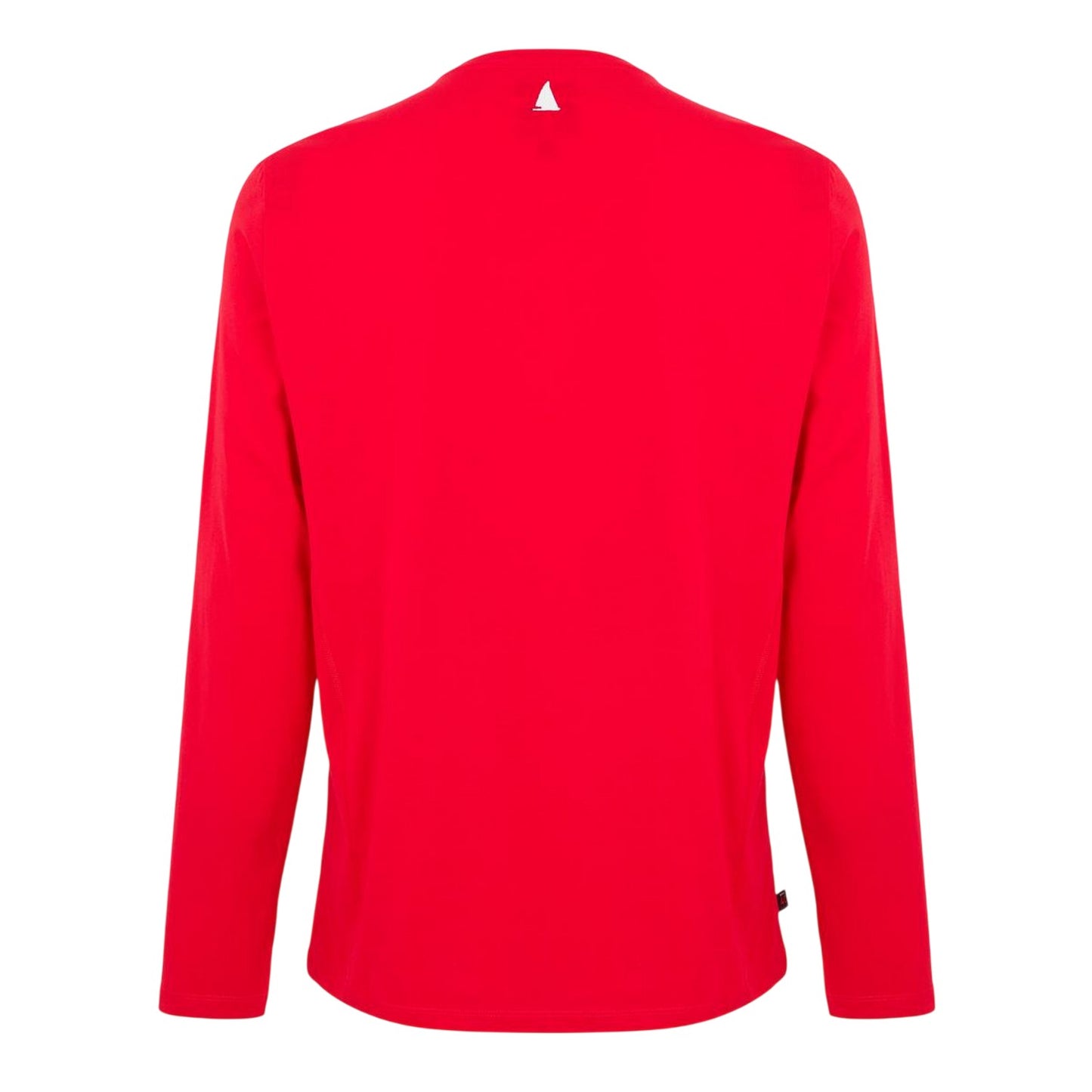 Red - Back - Musto Mens Sunblock Plain Long-Sleeved T-Shirt