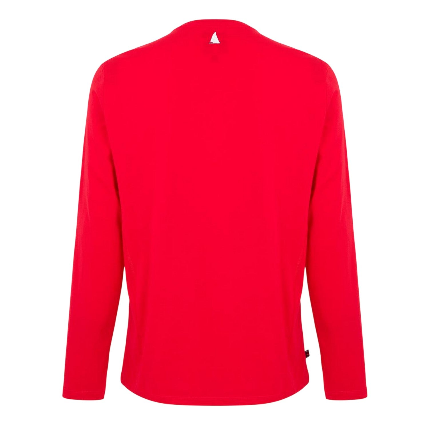 Red - Back - Musto Mens Sunblock Plain Long-Sleeved T-Shirt