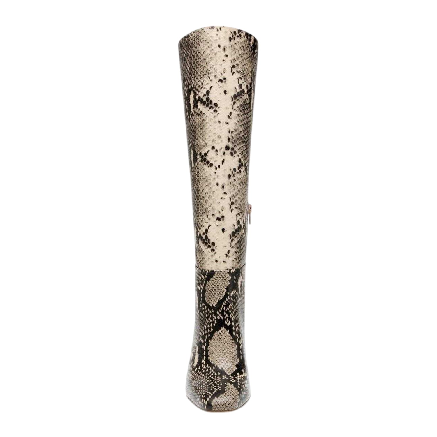 Light Beige-Natural Snake - Lifestyle - Steve Madden Womens-Ladies Snakeskin Knee-High Boots