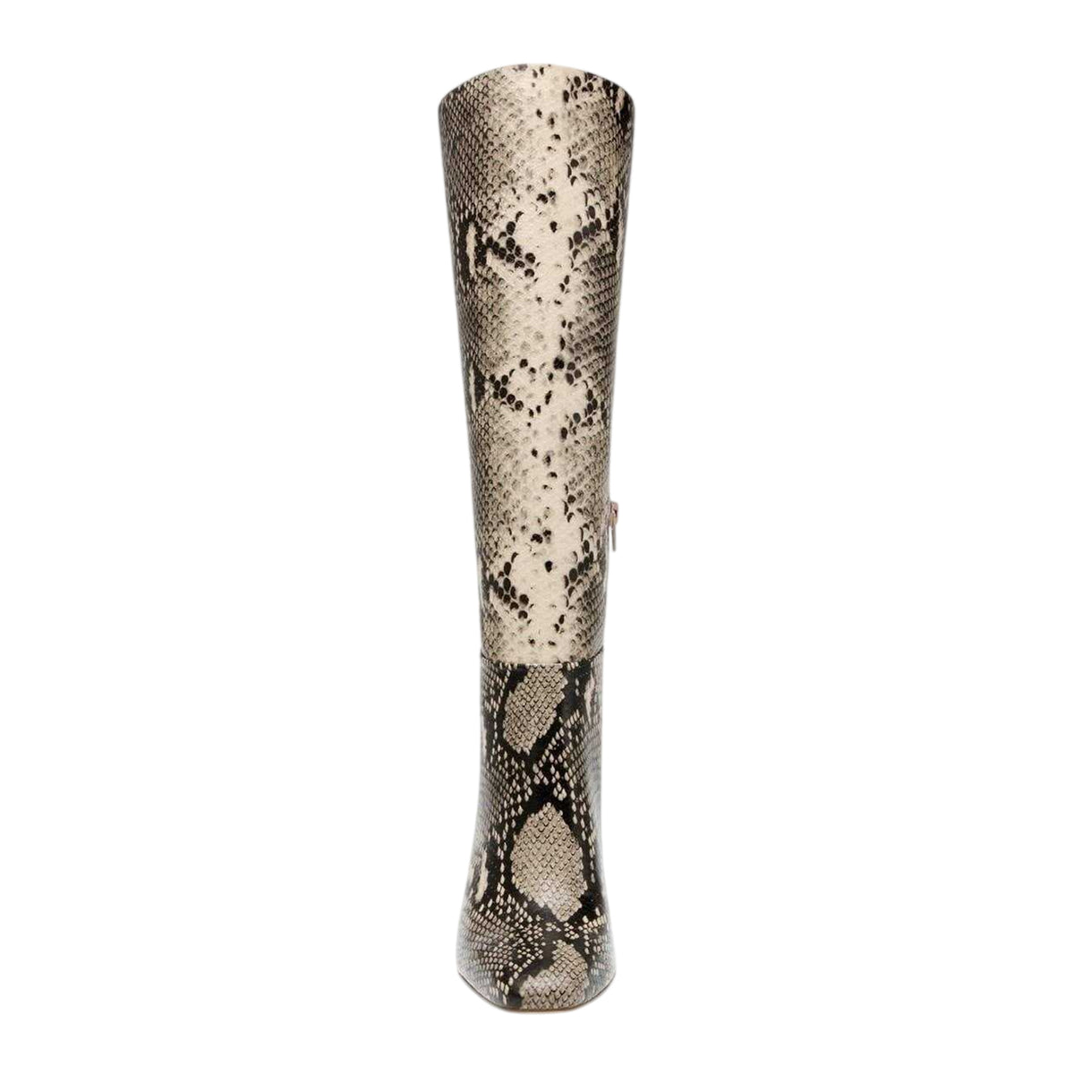 Light Beige-Natural Snake - Lifestyle - Steve Madden Womens-Ladies Snakeskin Knee-High Boots