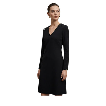 Black - Lifestyle - Boss Womens-Ladies Dariva Midi Dress