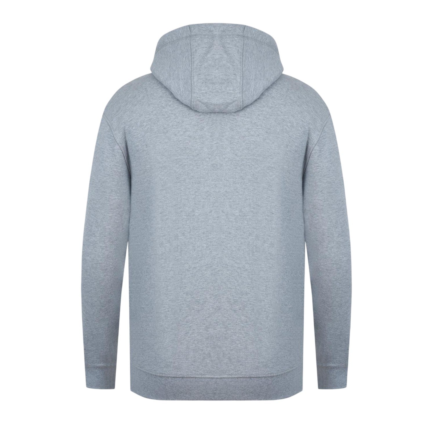 Grey Marl Marl - Back - Firetrap Mens Drawstring Hoodie