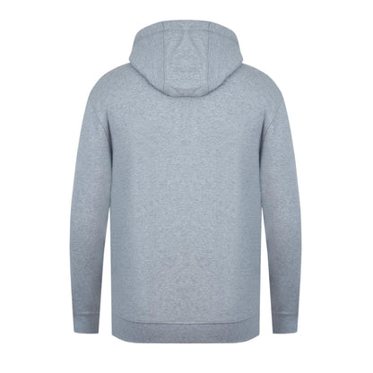 Grey Marl Marl - Back - Firetrap Mens Drawstring Hoodie