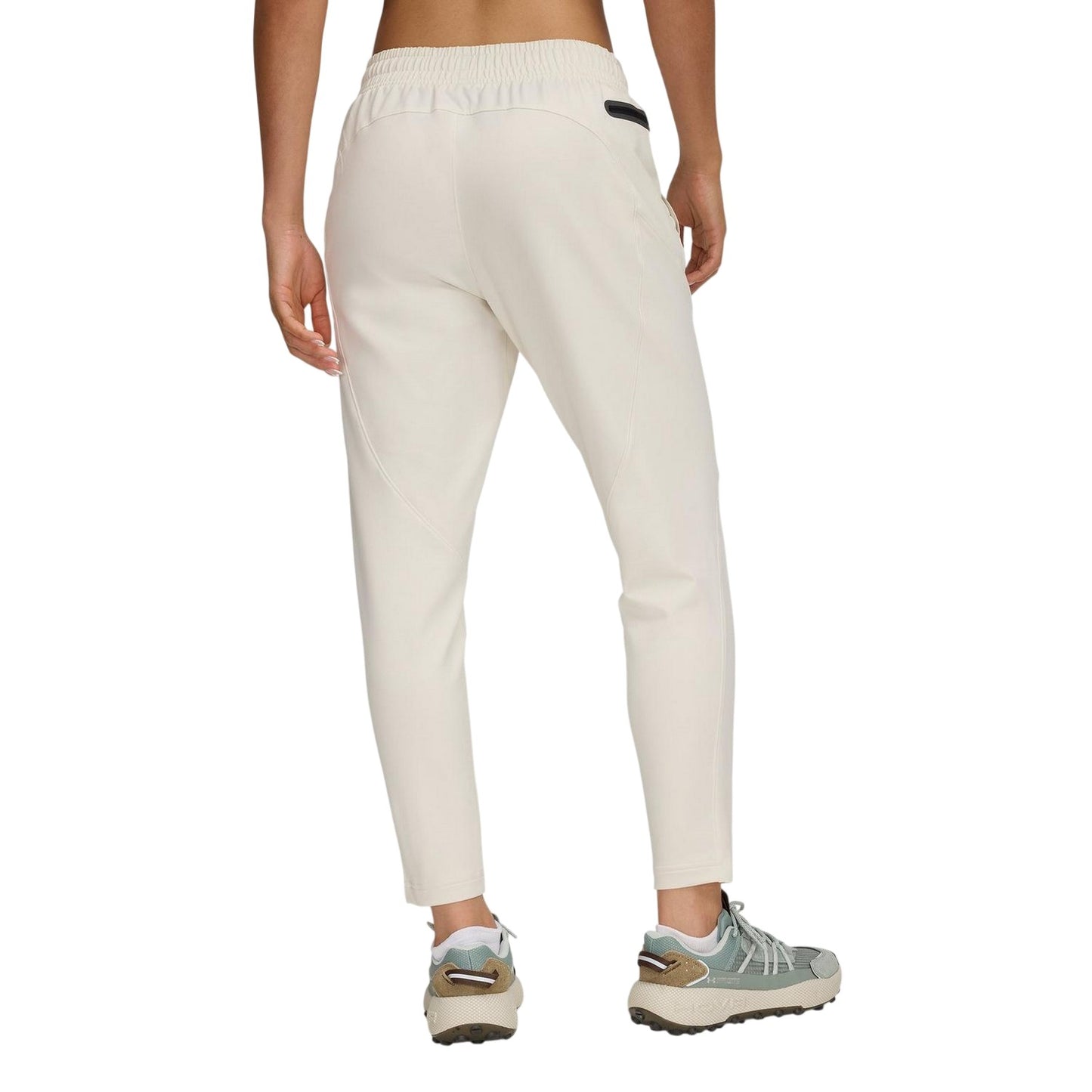 Brown - Back - Under Armour Womens-Ladies Unstoppable Logo Joggers