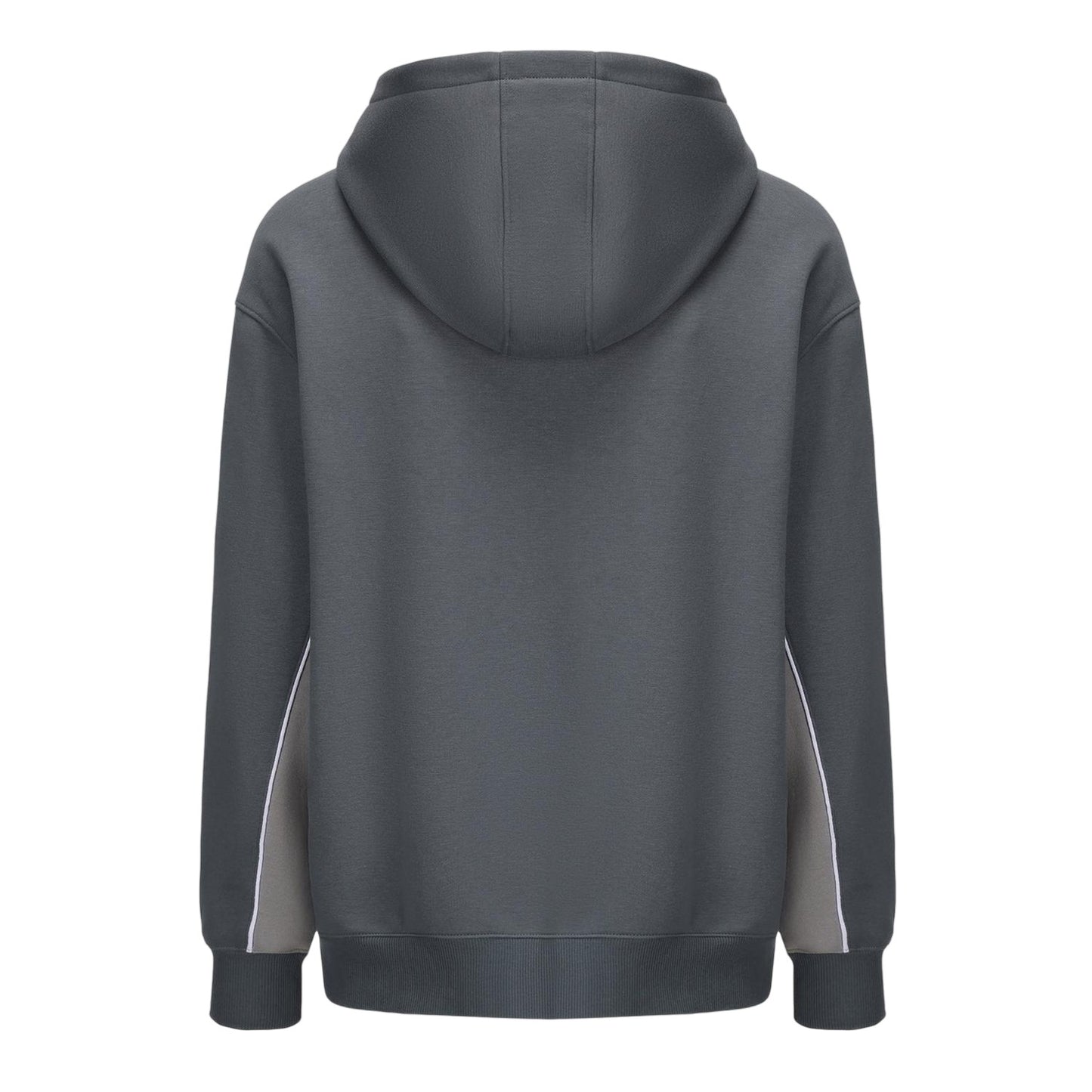 Slate - Back - Slazenger Mens Colour Block Drawstring Hoodie