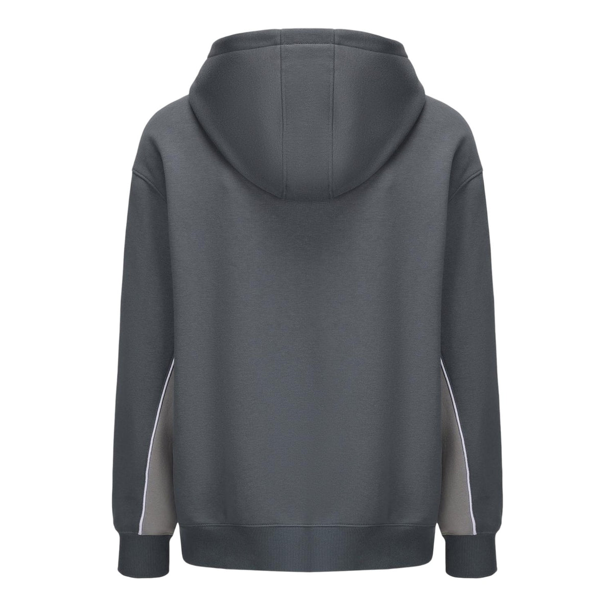 Slate - Back - Slazenger Mens Colour Block Drawstring Hoodie