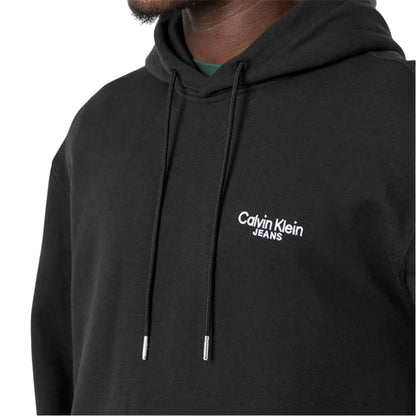Black - Side - Calvin Klein Unisex Adult Pullover Hoodie