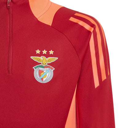 Team Power Red - Lifestyle - Adidas Childrens-Kids SL Benfica Track Top