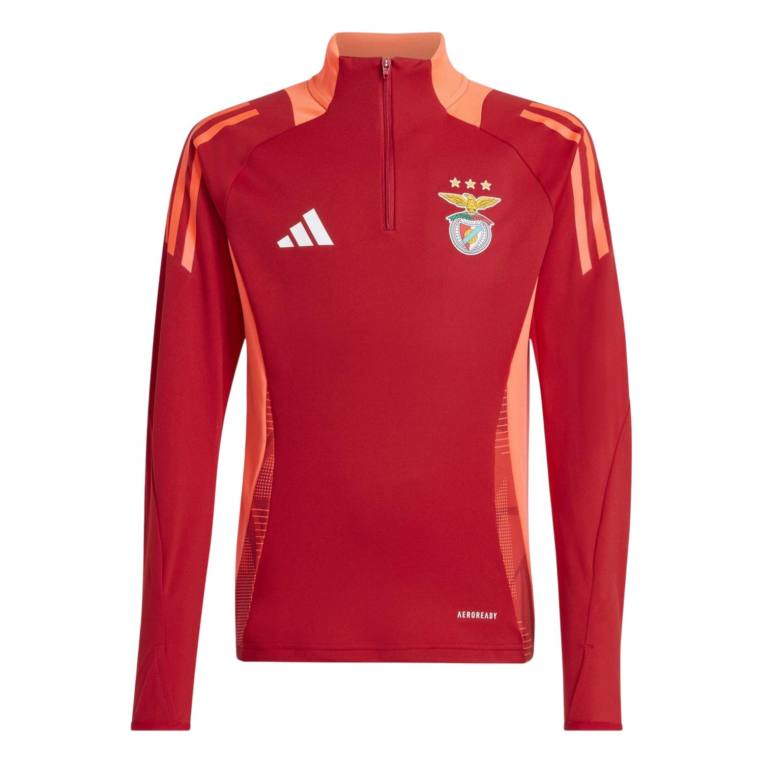 Team Power Red - Front - Adidas Childrens-Kids SL Benfica Track Top