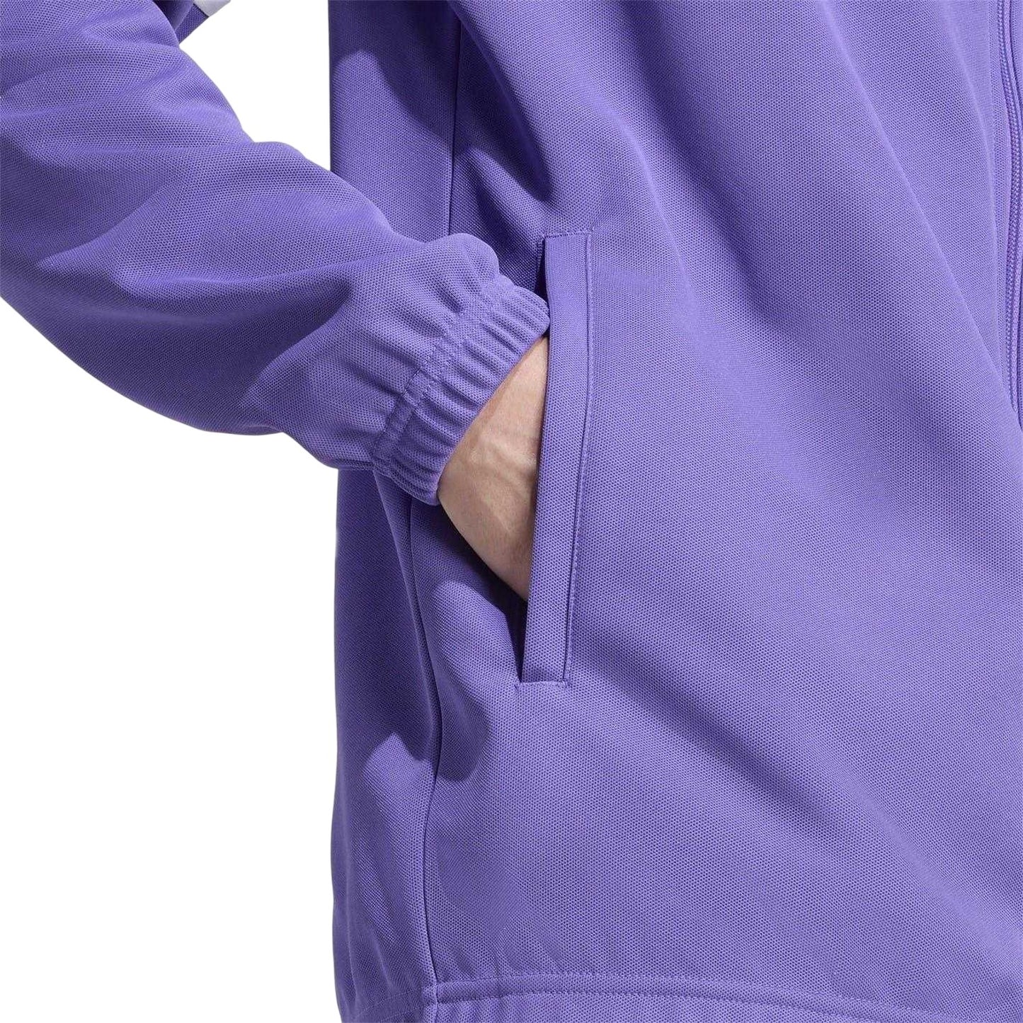 Purple - Side - Adidas Mens Real Madrid CF Track Top