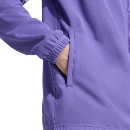 Purple - Side - Adidas Mens Real Madrid CF Track Top