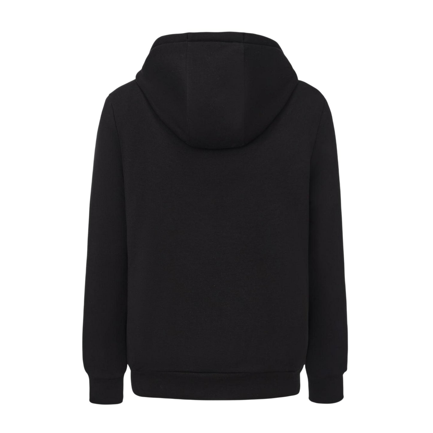 Black - Back - Slazenger Mens Borg Lined Full Zip Hoodie
