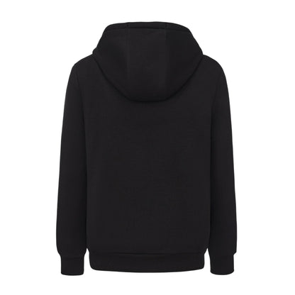 Black - Back - Slazenger Mens Borg Lined Full Zip Hoodie