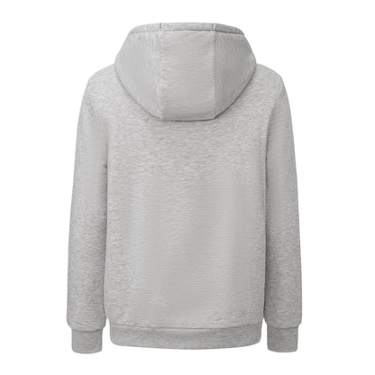 Grey Marl Marl - Back - Slazenger Mens Borg Lined Full Zip Hoodie