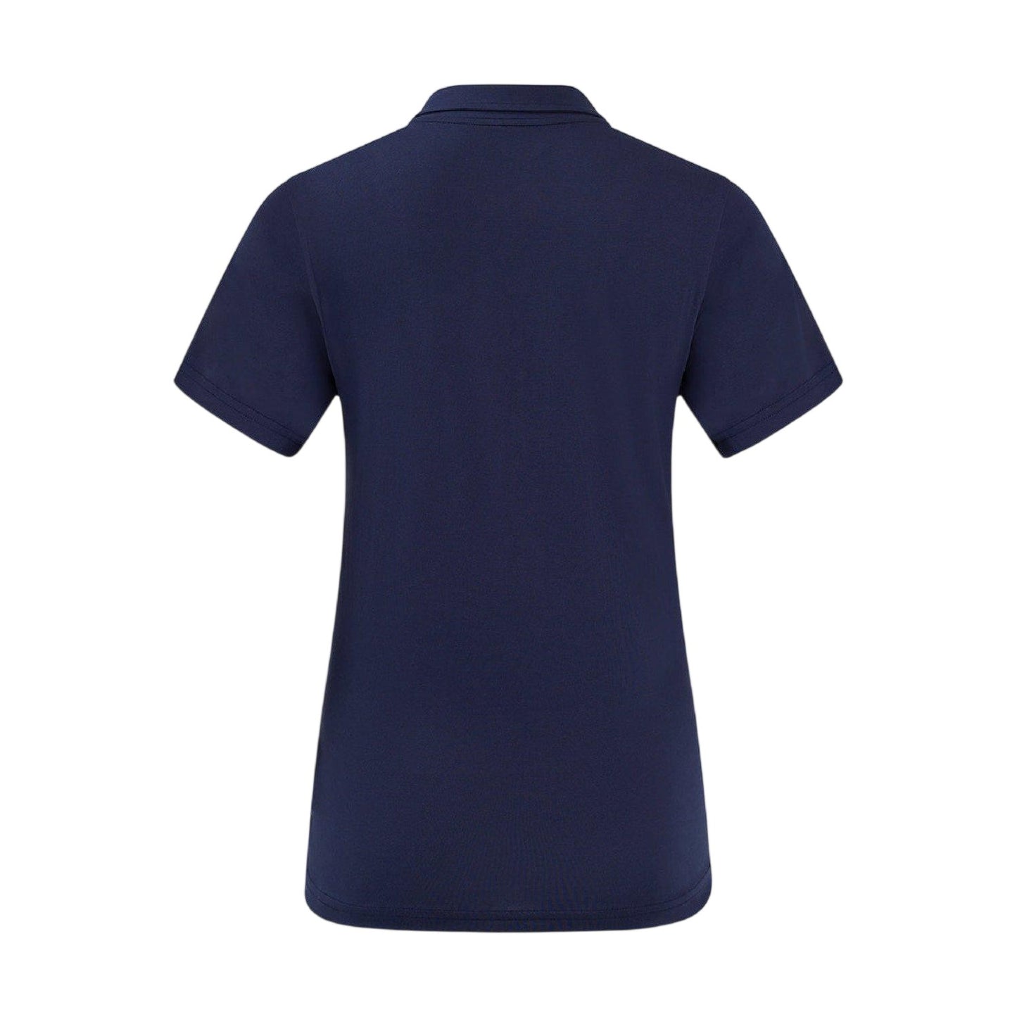 Peacoat - Back - Castore Womens-Ladies Logo Collared Polo Shirt
