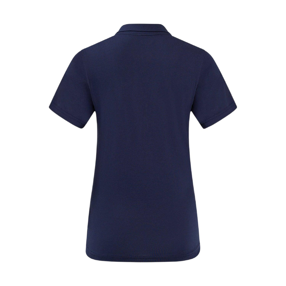Peacoat - Back - Castore Womens-Ladies Logo Collared Polo Shirt