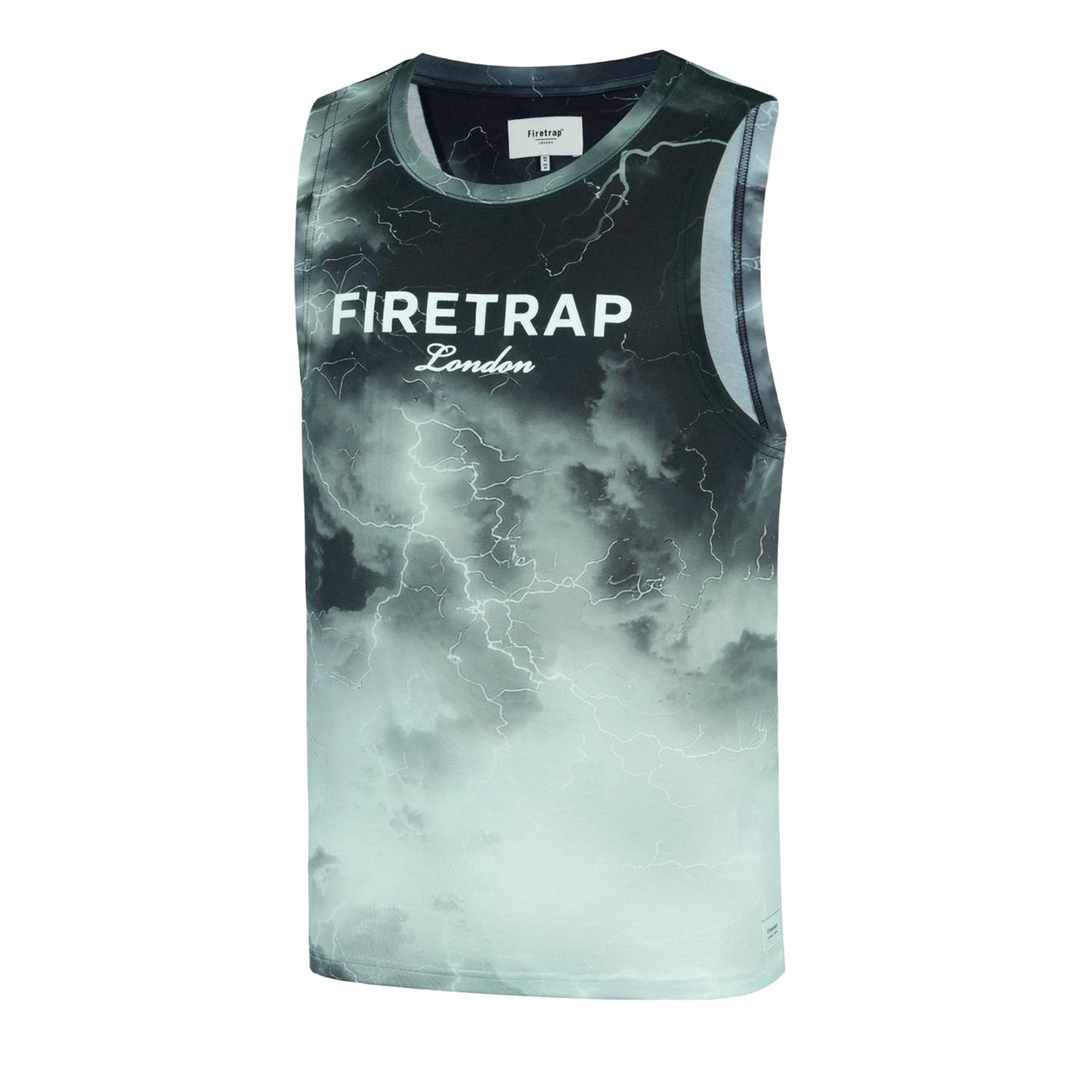 Dark - Side - Firetrap Mens Sub Lightning Vest Top