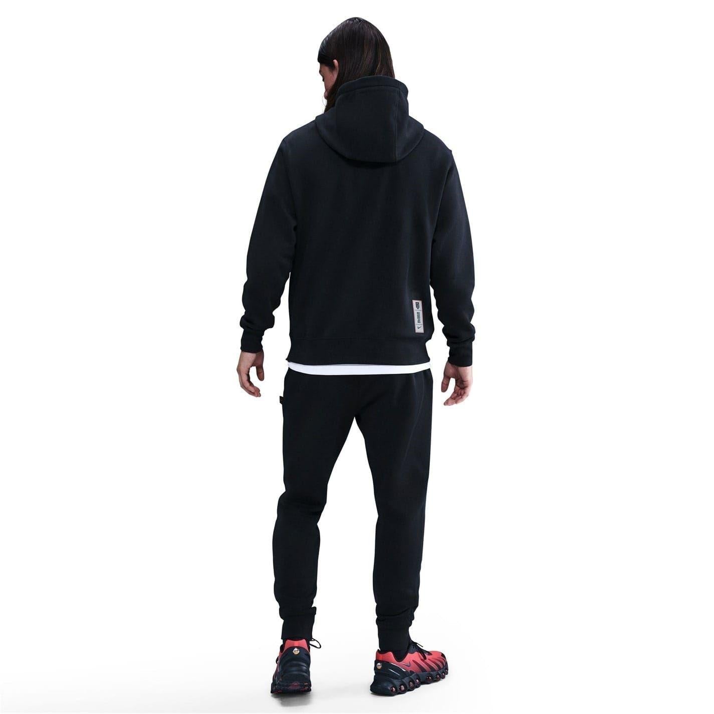Black-Red - Pack Shot - Nike Mens Atltico Madrid Hoodie